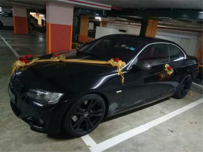 Flower Deluxe Wedding car decoration Singapore